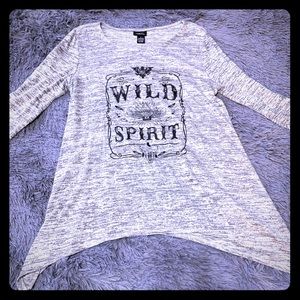 3/4 Length Graphic Tee